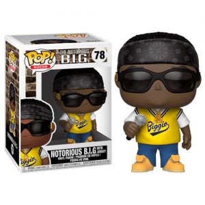 Funko Pop Rocks- Notorious BIG in Jersey