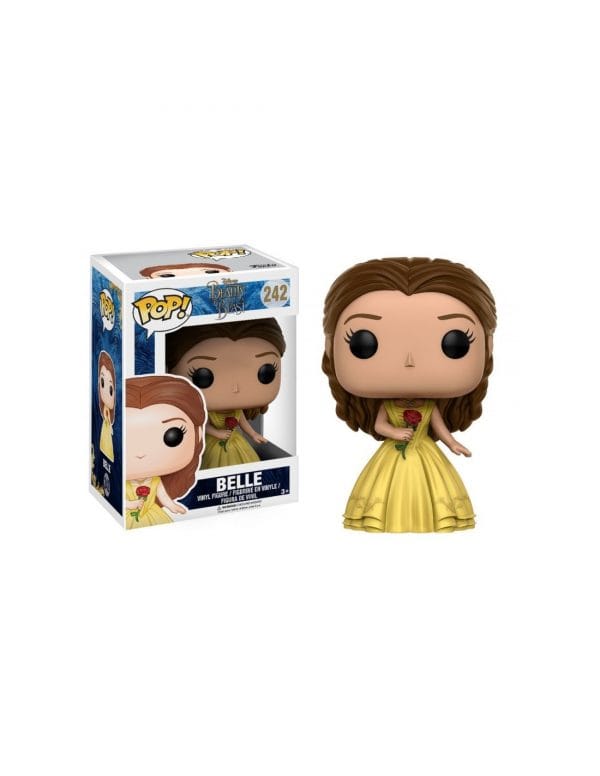 Funko Pop Belle con Rosa Chile número 242 figura coleccionable oficial Disney