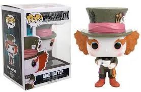 Funko Pop Mad Hatter Chile número 177 figura coleccionable original