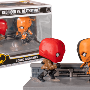 Funko Pop Red Hood vs Deathstroke Chile exclusiva PX Preview DC Moment