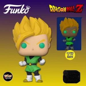Funko POP Gohan Super Saiyan GITD Chile Special Edition figura coleccionable