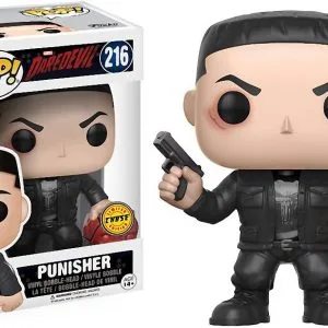 Funko Pop Punisher Chase Chile edición 216 Marvel Daredevil figura exclusiva