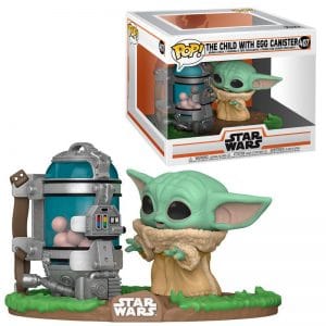 Funko Pop Baby Yoda Chile Deluxe con contenedor de huevo Star Wars