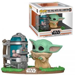 Funko Pop Baby Yoda Chile Deluxe con contenedor de huevo Star Wars