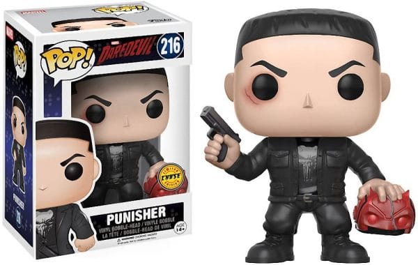 Funko Pop Punisher Chase edición exclusiva disponible en Chile