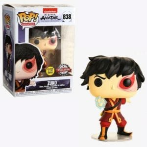 Funko POP! Animation: Avatar – Zuko with Lightning (Glows in the Dark) (Special Edition)