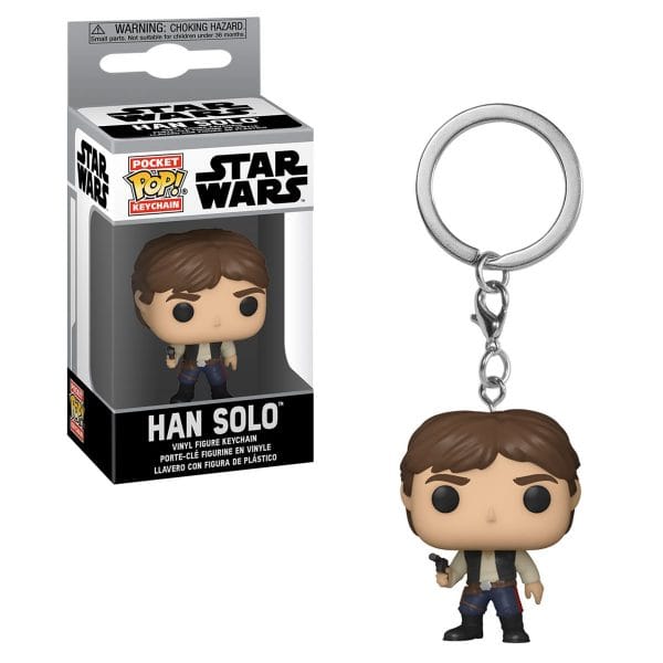 Funko Pop llavero Han Solo Chile Keychains Classics Star Wars