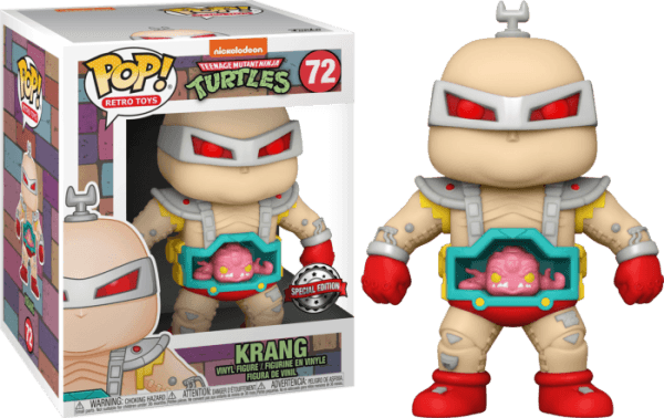 Funko Pop Krang Chile con Android Body Super Sized Special Edition Tortugas Ninja