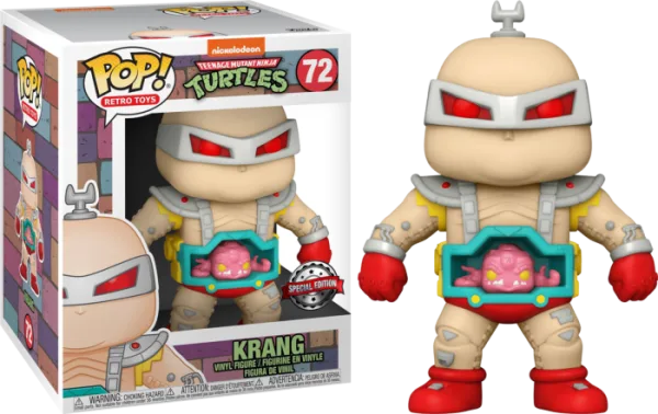 Funko Pop Krang Chile con Android Body Super Sized Special Edition Tortugas Ninja
