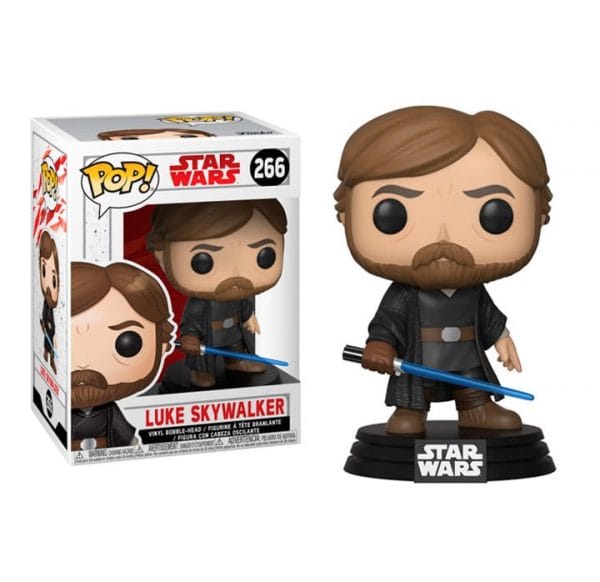 Funko Pop Luke Skywalker batalla final Chile The Last Jedi figura coleccionable