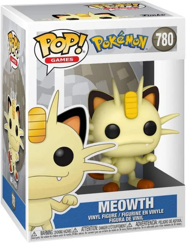 Funko Pop Meowth Pokemon para comprar en Chile - GW Shop