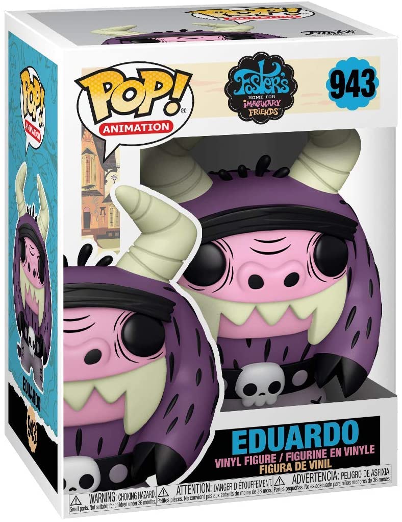 Funko Pop Mansion Foster Amigos Imaginarios Eduardo – Caja Dañada – GW