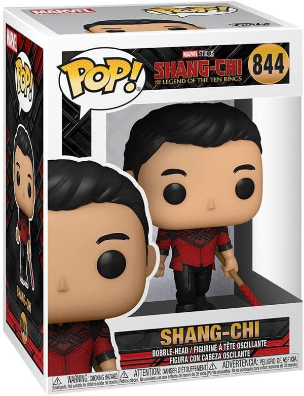 Funko Pop Shang Chi Chile con bastón Bo figura coleccionable Marvel
