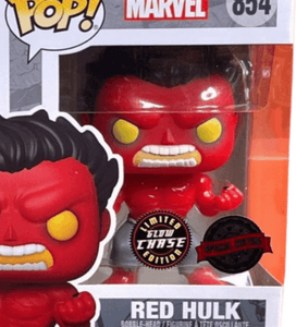 Funko Pop Marvel – Hulk Red Hulk Sellecionado () | Chase