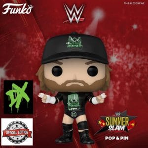Funko Pop WWE Summer Slam Triple H Special Edition POP & Pin
