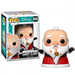 Funko Pop Disney Exraño mundo de Jack Sandy Claws