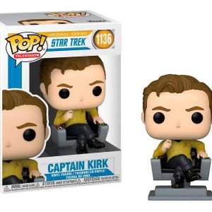 Funko Pop – Tv Star Trek Cap Kirk In Chair