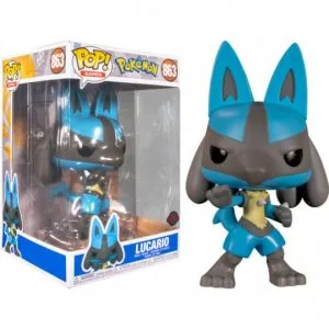 FUNKO POP - POKEMON - LUCARIO (863) 10 PULGADAS JUMBO SPECIAL EDITION