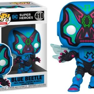 !Funko Pop - Dc - Dia De Los Muertos - Blue Bleetle 410