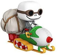 Funko Pop Jack Skellington Navidad Chile con motonieves El Extraño Mundo de Jack