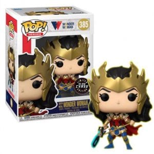 Funko Pop Wonder Woman Death Metal Chase edición exclusiva disponible en Chile