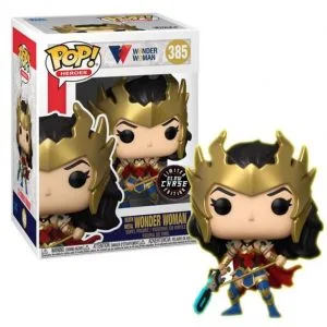 Funko Pop Wonder Woman Death Metal Chase edición exclusiva disponible en Chile