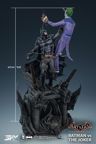 PREVENTA Silver Fox Collectibles – DC Batman vs The Joker – 1/8 Scale  Statue – GW