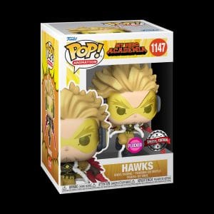 FUNKO POP – MY HERO ACADEMIA - HAWKS FLOCKED SPECIAL EDITION (1147)