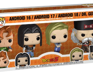 Funko Pop – Animation Dragonball Z 4 Pack Androides Metalic | Special Edition