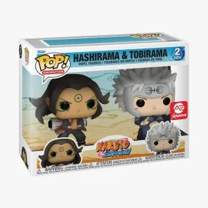 FUNKO POP - Naruto Shippuden - HASHIRAMA & TOBIRAMA 2 PACK - ALLIANCE EXCLUSIVE