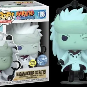'- Funko Pop - Animation - Naruto Shippuden - Madara Uchiha Six Paths Glow in Dark Special Edition