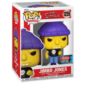 Funko Pop - TV - Los Simpsons - Jimbo Jones (1255) - NYCC 2022 Shared Sticker