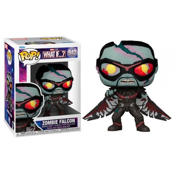 Funko Pop Zombie Falcon Chile figura coleccionable Marvel What If
