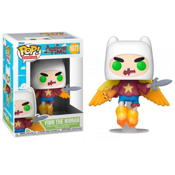Funko Pop Finn The Human Chile número 1077 Adventure Time figura original