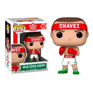 Funko Pop Julio César Chávez Chile figura coleccionable Boxing número 03