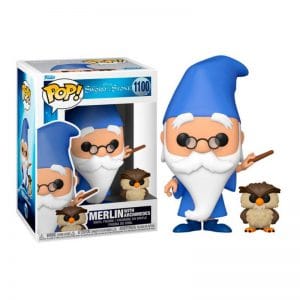Funko Pop Merlin Archimedes Chile número 1100 figura coleccionable Disney