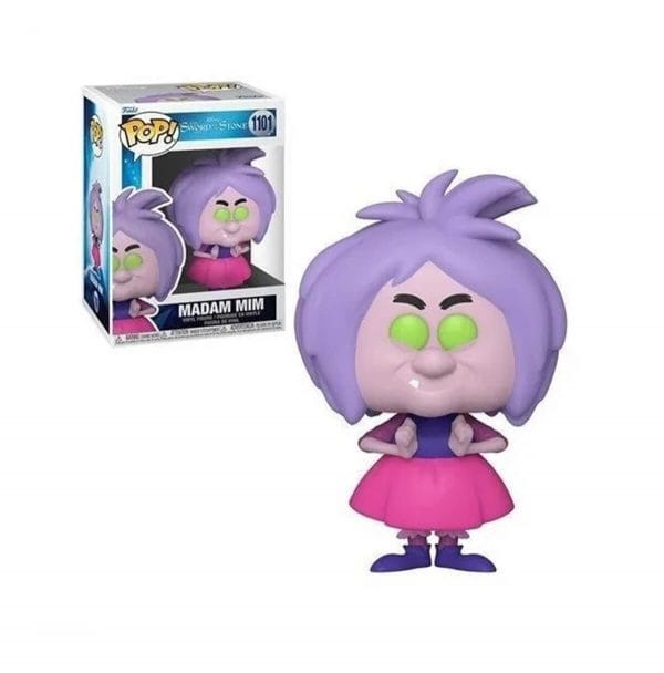 Funko Pop Madam Mim Chile #1101 The Sword in the Stone figura coleccionable Disney