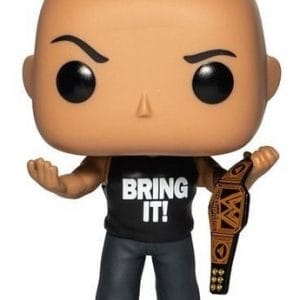 Funko Pop The Rock WWE Chile Special Edition con cinturón de campeón