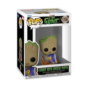 Funko Pop - Marvel - I Am Groot - Groot With Cheese Pufs (1196)