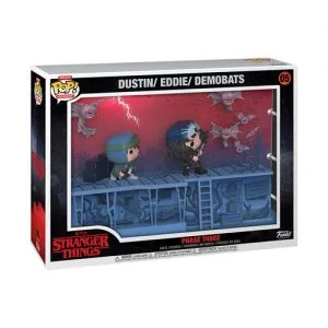 Funko Pop - Moments - Stranger Things S4 - Phase Three - Dustin - Eddie - Demobats (05)
