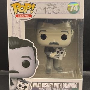 Funko Pop Disney 100 Walt Disney Chile con dibujo número 74