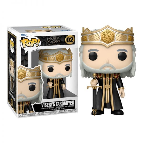 Funko Pop Viserys Targaryen Chile House of the Dragon figura coleccionable