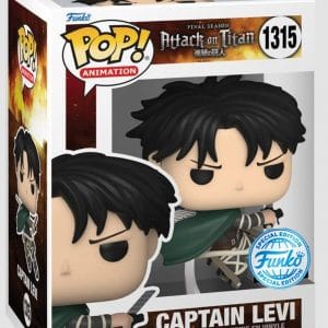 Funko Pop - Ataque de Titanes -Capitan Levi Special Edition