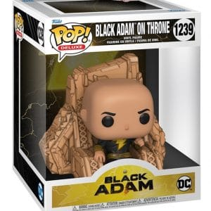 Funko POP Black Adam on Throne Chile figura coleccionable 1239