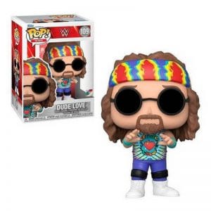 Funko Pop Dude Love Chile WWE número 109 figura coleccionable original