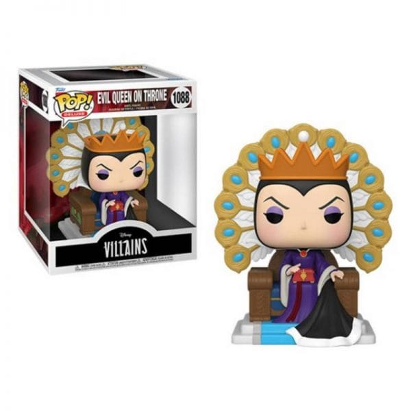 Funko Pop Evil Queen Deluxe Chile #1088 sentada en trono Disney Villains