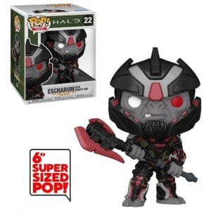 Funko Pop Halo Escharum con Gravity Axe disponible en Chile