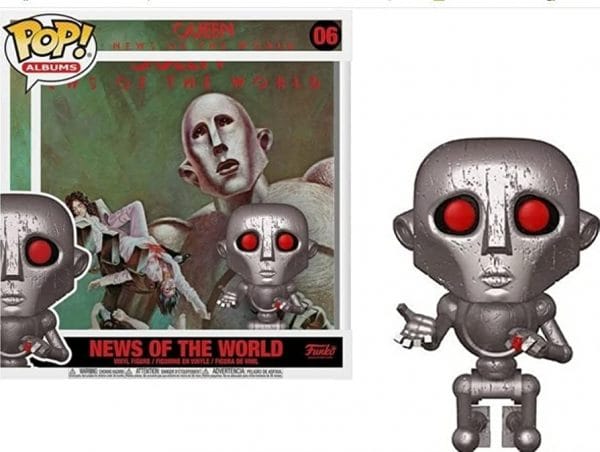 Funko Pop Queen News of the World Chile figura coleccionable oficial