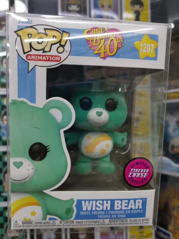 Funko Pop Osito Cariñosito Wish Bear Chase Flocked Chile edición limitada