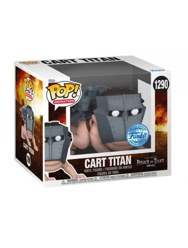 Funko Pop Attack on Titan Cart Titan Chile Speciality Series figura coleccionable
